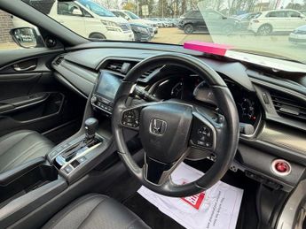 HONDA CIVIC 1.0 VTEC Turbo EX Hatchback 5dr Petrol CVT Euro 6 (s/s) (126 ps)