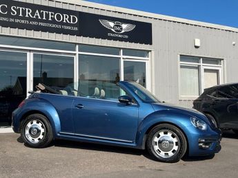VOLKSWAGEN BEETLE 1.2 TSI BlueMotion Tech Design Cabriolet 2dr Petrol DSG Euro 6 (