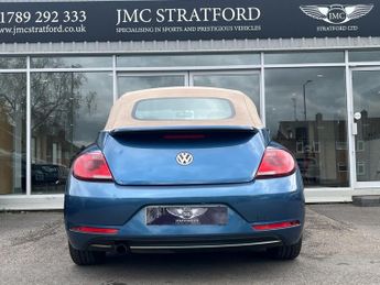 VOLKSWAGEN BEETLE 1.2 TSI BlueMotion Tech Design Cabriolet 2dr Petrol DSG Euro 6 (