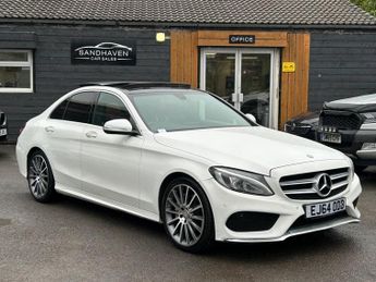 Mercedes C Class 2.1 C220 BlueTEC AMG Line (Premium) Saloon 4dr Diesel G-Tronic+ 