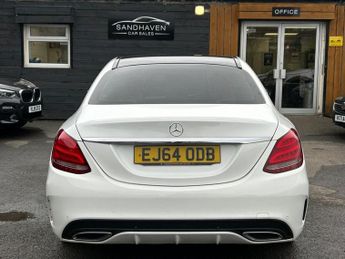 MERCEDES-BENZ C-CLASS 2.1 C220 BlueTEC AMG Line (Premium) Saloon 4dr Diesel G-Tronic+ 