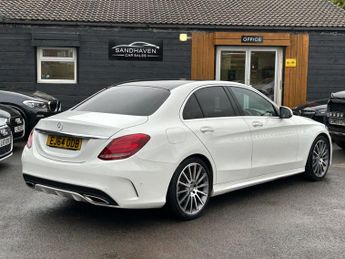 MERCEDES-BENZ C-CLASS 2.1 C220 BlueTEC AMG Line (Premium) Saloon 4dr Diesel G-Tronic+ 