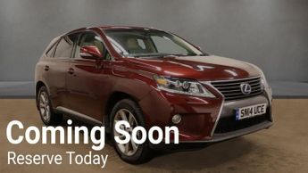 LEXUS RX 3.5 450h V6 Advance SUV 5dr Petrol Hybrid CVT 4WD Euro 5 (s/s) (