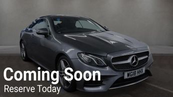 Mercedes E Class 2.0 E300 AMG Line Coupe 2dr Petrol G-Tronic+ Euro 6 (s/s) (245 p