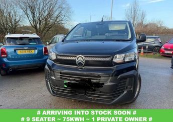 Citroen SpaceTourer 75kWh YOU! MPV 5dr Electric Auto LWB (11kW Charger) (136 ps)