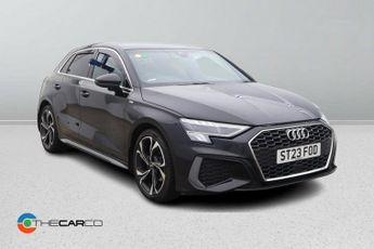 Audi A3 1.0 TFSI 30 S line Sportback 5dr Petrol S Tronic Euro 6 (s/s) (1