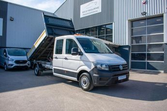 Volkswagen Crafter 2.0 TDI CR35 Startline Utility Double Cab Tipper 4dr Diesel Manu