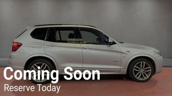 BMW X3 2.0 20d M Sport SUV 5dr Diesel Auto xDrive Euro 6 (s/s) (190 ps)