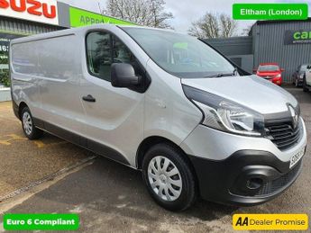 Renault Trafic Silver 1.6 dCi 29 Business Euro 6 panel van, 61,750 miles, ULEZ 