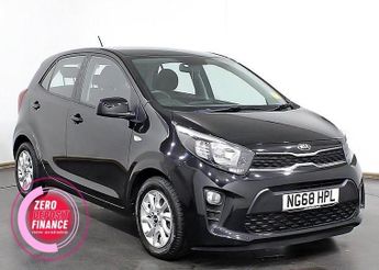 Kia Picanto 1.0 2 Hatchback 5dr Petrol Manual Euro 6 (66 bhp) 14In Alloys, E