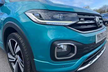VOLKSWAGEN T-CROSS 1.5 TSI EVO R-Line SUV 5dr Petrol DSG Euro 6 (s/s) (150 ps) Fron