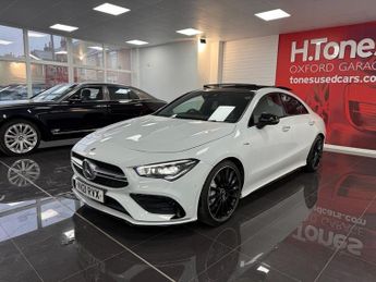 MERCEDES-BENZ CLA 2.0 CLA35 AMG (Premium Plus) Coupe 4dr Petrol 7G-DCT 4MATIC Euro