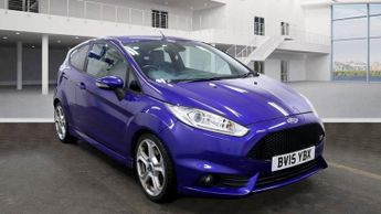 Ford Fiesta 1.6T EcoBoost ST-3 Hatchback Petrol Manual (s/s) 3dr - Just 37,2