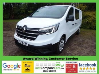 Renault Trafic 2.0 dCi Blue LL30 Business+ Crew Van Double Cab 6dr Diesel Manua