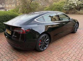 TESLA Model 3 (Dual Motor) Performance Saloon 4dr Electric Auto 4WDE (Performa