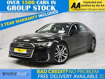 Audi A6 2.0 TDI 40 S line Saloon 4dr Diesel S Tronic Euro 6 (s/s) (204 p