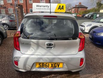 KIA PICANTO 1.0 1 Hatchback 5dr Petrol Manual Euro 5 (68 bhp)