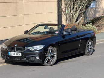 BMW 4 SERIES 2.0 420d M Sport Convertible 2dr Diesel Auto Euro 6 (s/s) (190 p