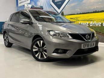 Nissan Pulsar 1.2 DIG-T N-Connecta Hatchback 5 Door Petrol Manual Grey Euro 6 