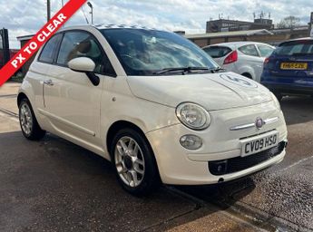 Fiat 500 1.2 Sport Hatchback 3 door Petrol Manual in White