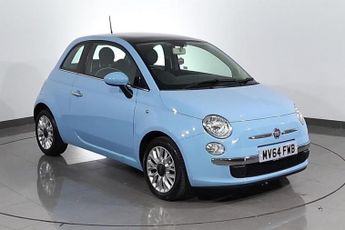 Fiat 500 1.2 Lounge Hatchback 3dr Petrol Manual Euro 6 (s/s) (69 bhp)