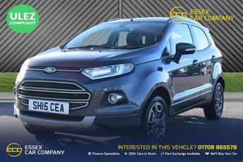 Ford EcoSport 1.0T EcoBoost Titanium SUV 5dr Petrol Manual 2WD Euro 5 (s/s) (1