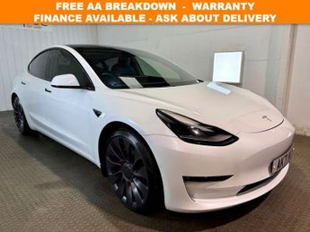Tesla Model 3 (Dual Motor) Performance Saloon 4dr Electric Auto 4WDE (Performa