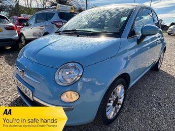 Fiat 500 1.2 Lounge Hatchback 3dr Petrol Manual Euro 6 (s/s) (69 bhp)
