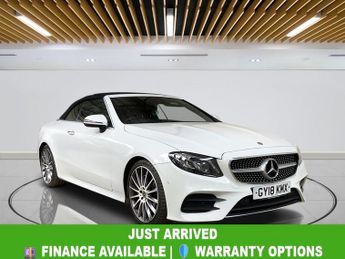 Mercedes E Class 2.0 E220d AMG Line (Premium Plus) Cabriolet 2dr Diesel G-Tronic+