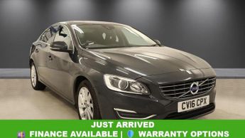 Volvo S60 2.0 D3 SE Lux Nav Saloon 4dr Diesel Auto Euro 6 (s/s) (150 ps)