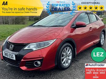 Honda Civic 1.6 i-DTEC SE Plus (Navi) Hatchback 5dr Diesel Manual Euro 5 (s/