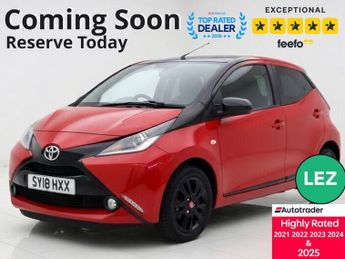 Toyota AYGO 1.0 VVT-i x-cite 4 Red Bi-Tone Hatchback 5dr Petrol Manual Euro 