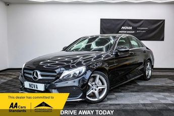 Mercedes C Class 2.1 C220 BlueTEC AMG Line Saloon 4dr Diesel G-Tronic+ Euro 6 (s/
