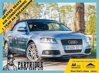 Audi A3 1.8 TFSI S line Convertible 2dr Petrol Manual Euro 4 (160 ps)