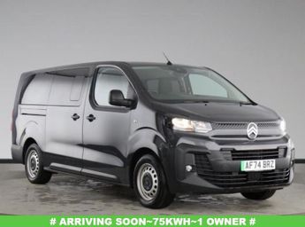 Citroen SpaceTourer 75kWh YOU! MPV 5dr Electric Auto LWB (11kW Charger) (136 ps)