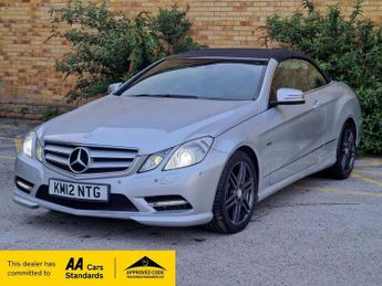 Mercedes E Class 2.1 E250 CDI BlueEfficiency Sport Cabriolet 2dr Diesel G-Tronic+