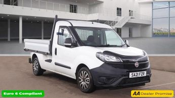 Fiat Doblo White 1.6 MultiJetII Work Up Euro 6 Dropside, 43,000 miles, ULEZ