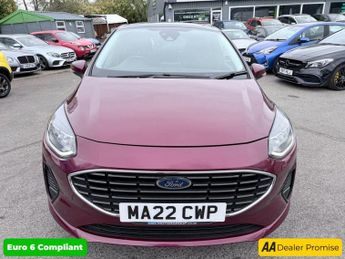 FORD FIESTA Red 1.0T EcoBoost MHEV Titanium Vignale hatchback, 16,250 miles,