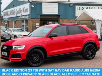 Audi Q3 2.0 TDI Black Edition SUV Misano Red Diesel Manual Euro 6 (s/s) 