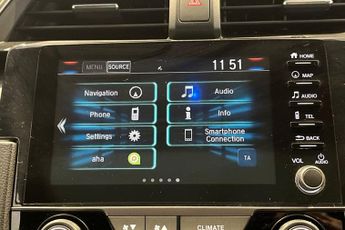 HONDA CIVIC 1.0 VTEC Turbo EX Hatchback 5dr Petrol CVT Euro 6 (s/s) (126 ps)