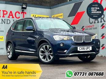BMW X3 2.0 20d xLine SUV 5dr Diesel Auto xDrive Euro 6 (s/s) (190 ps)