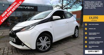 Toyota AYGO 1.0 VVT-i x-pression x-wave 5dr Petrol Manual Euro 5 Euro 5 (68 