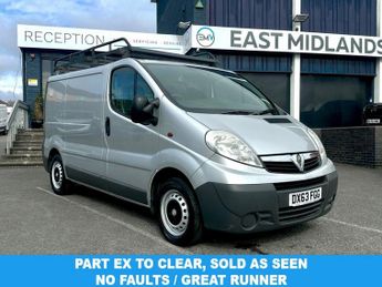 VAUXHALL VIVARO 2.0 2700 CDTi Panel Van 4dr Diesel Manual FWD L1 (198 g/km, 89 b