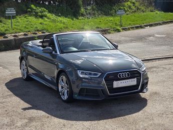 Audi A3 2.0 TFSI S line Convertible 2dr Petrol S Tronic quattro Euro 6 (