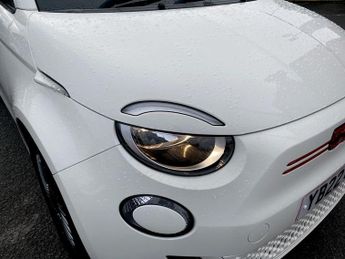 FIAT 500E 24kWh RED Hatchback 3dr Electric Auto (95 ps)