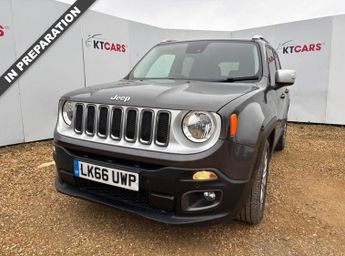 Jeep Renegade 1.6 MultiJetII Limited SUV 5dr Diesel Manual Euro 6 (s/s) (120 p