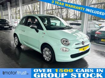 Fiat 500 1.2 Pop Hatchback 3dr Petrol Manual Euro 6 (s/s) (69 bhp) EXTENS