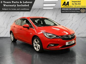 Vauxhall Astra 1.4i Turbo SRi Hatchback 5dr Petrol Manual Euro 6 (150 ps) NATIO