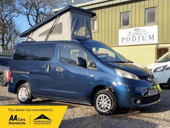 Nissan NV200 POPUP—R&R—SINK—HOB—CAMERA—FRIDGE—SWIVEL