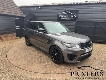 Land Rover Range Rover Sport 5.0 V8 SVR SUV 5dr Petrol Auto 4WD Euro 6 (s/s) (550 ps)